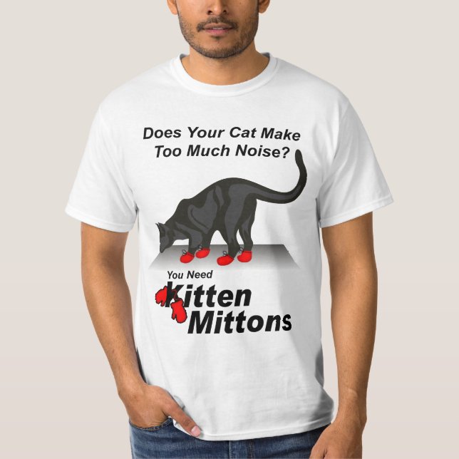 Camiseta Gatito Mittons (Anverso)