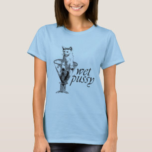 Camiseta Gatito Mojado