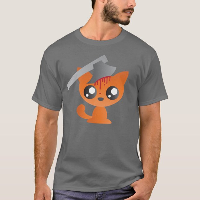 Camiseta Gatito muerto (Anverso)