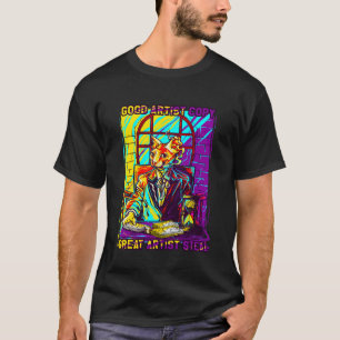 Camiseta Gatito pandillero gánster gatito divertido gato gá