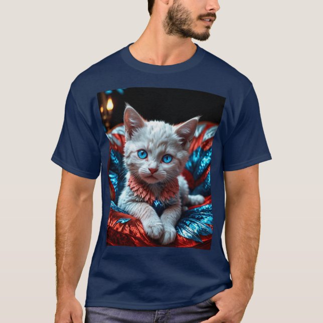 Camiseta Gatito Patriótico (Anverso)