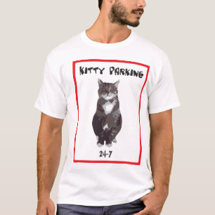 Camiseta Gatito que parquea 24-7