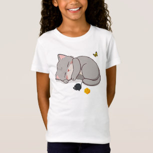 Camiseta Gatito, ratón y queso