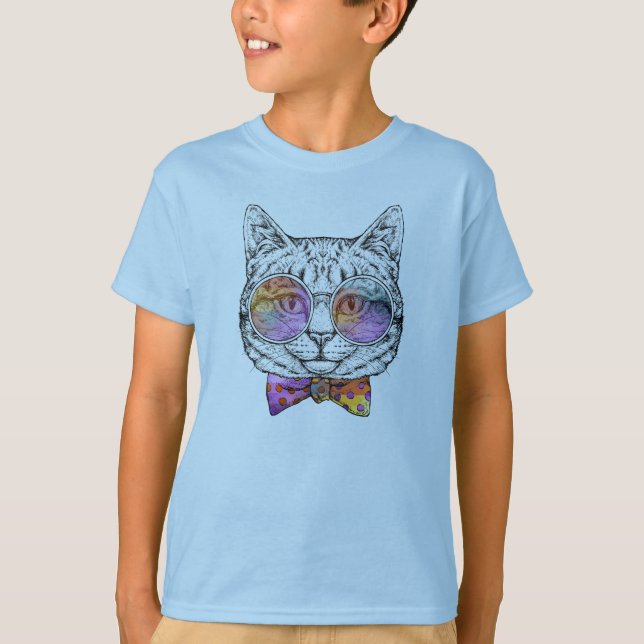 Camiseta Gatito sabio Kat (Anverso)