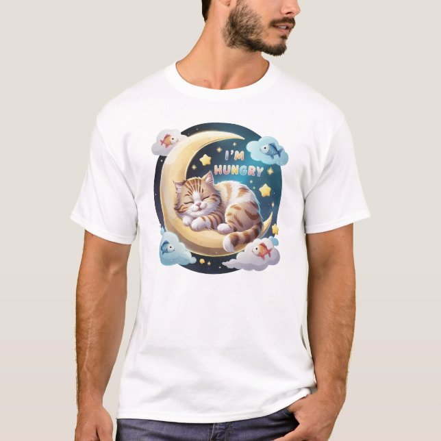 Camiseta Gatito Soñador (Anverso)