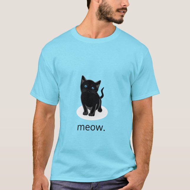 Camiseta Gatito Super Cute (Anverso)