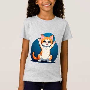 Camiseta Gatito Tabby Feliz