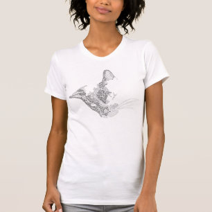 Camiseta Gatito tipográfico