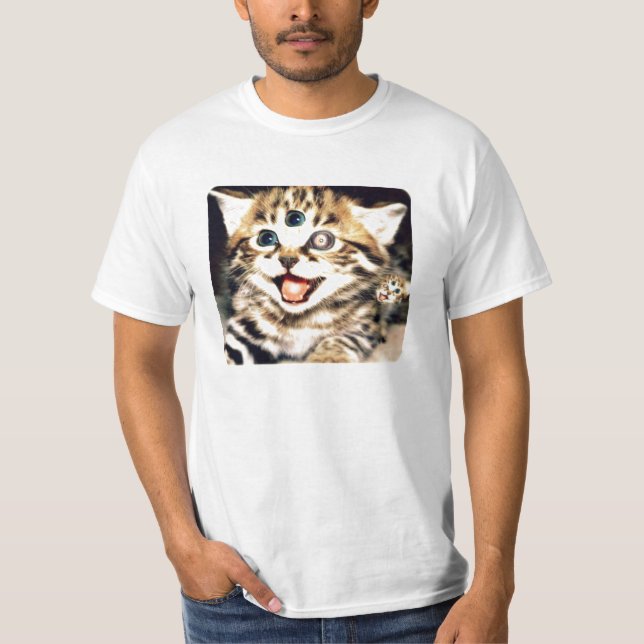 Camiseta Gatito tres (Anverso)