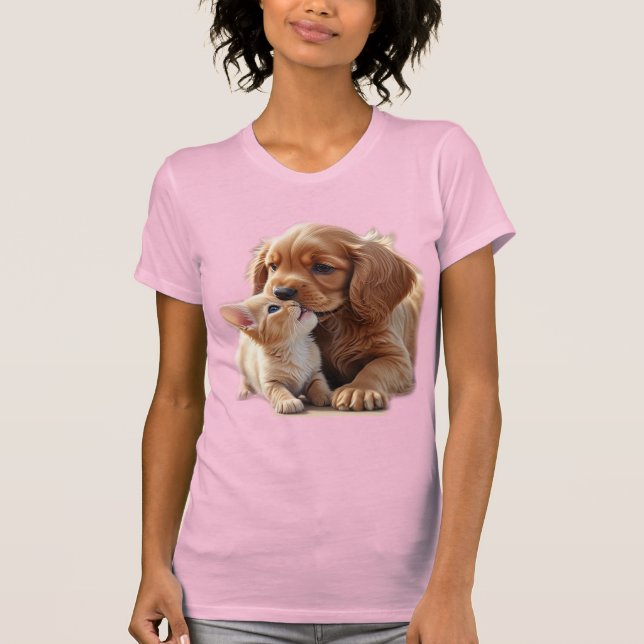 Camiseta Gatito y pipa (Anverso)
