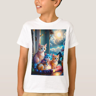 Camiseta Gatitos adorables