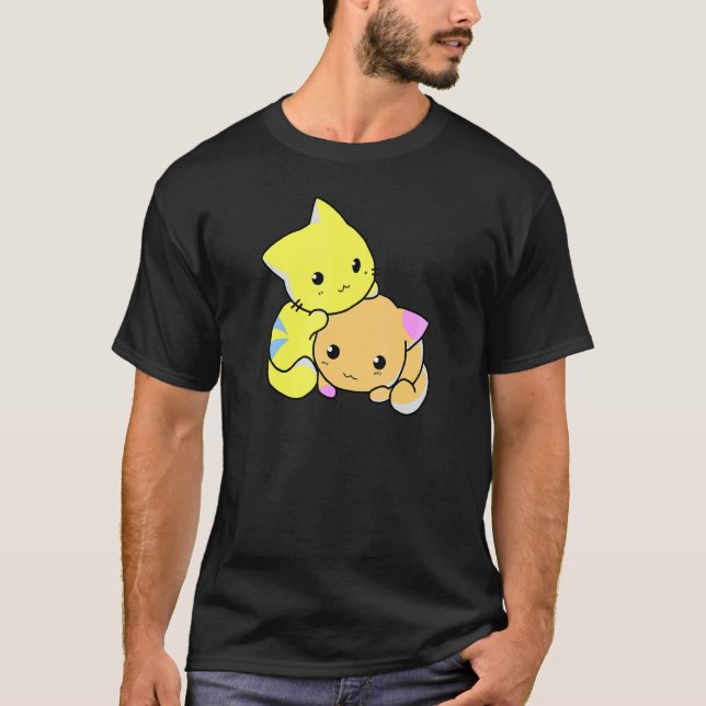 Camiseta Gatitos atractivos y atractivos (Anverso)