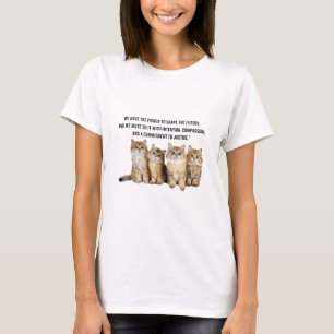 Camiseta Gatitos con palabras de Kamala