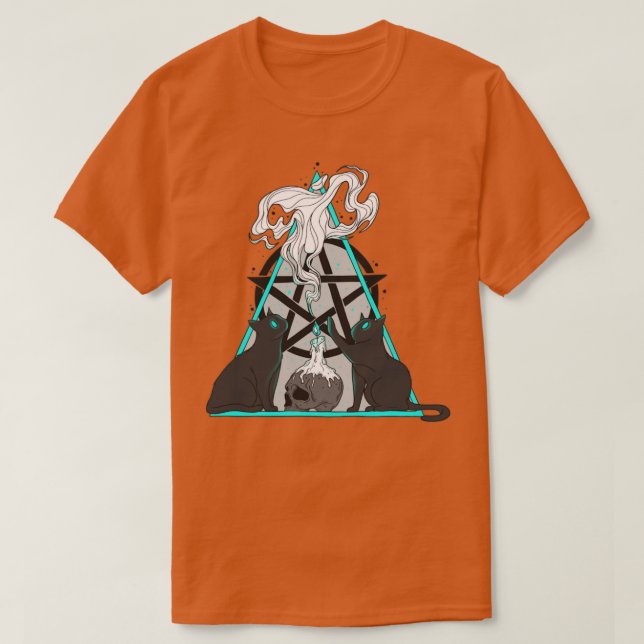 Camiseta Gatitos de Bruja (Diseño del anverso)