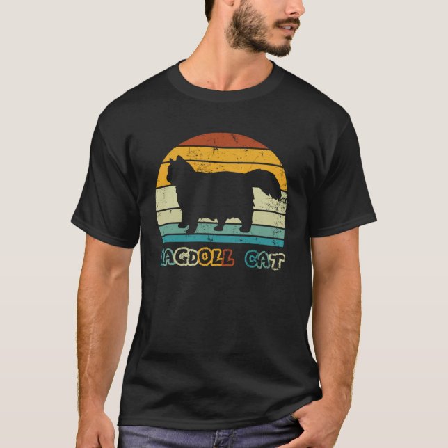 Camiseta gatitos de gato ragdoll (Anverso)