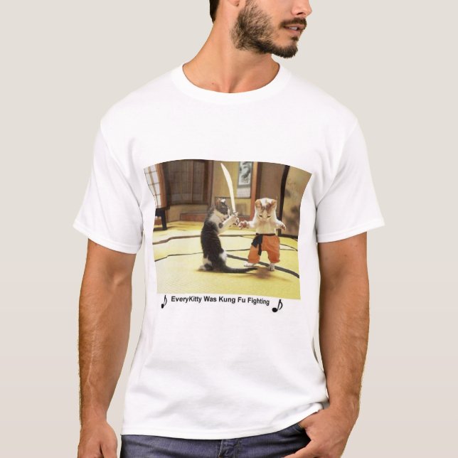 Camiseta Gatitos de Kung Fu (Anverso)