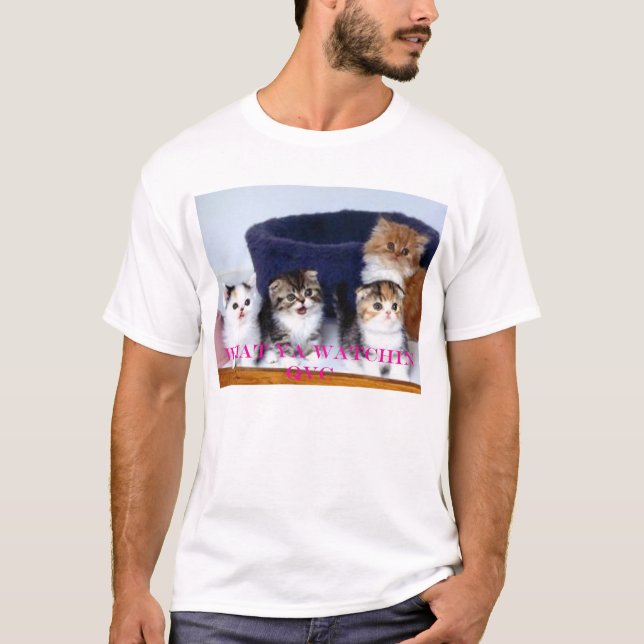 CAMISETA GATITOS DE QVC (Anverso)
