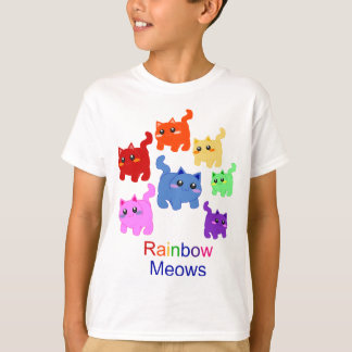 Camiseta ¡Gatitos del arco iris!