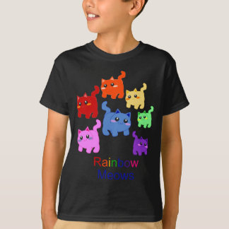 Camiseta ¡Gatitos del arco iris!