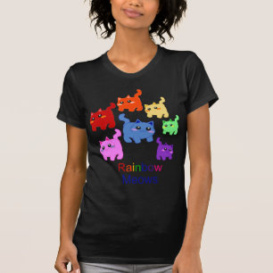 Camiseta ¡Gatitos del arco iris!