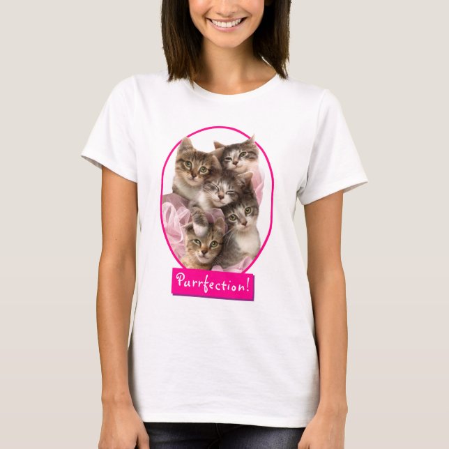 Camiseta Gatitos en Tutus (Anverso)