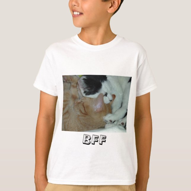 Camiseta Gatitos enamorados (Anverso)