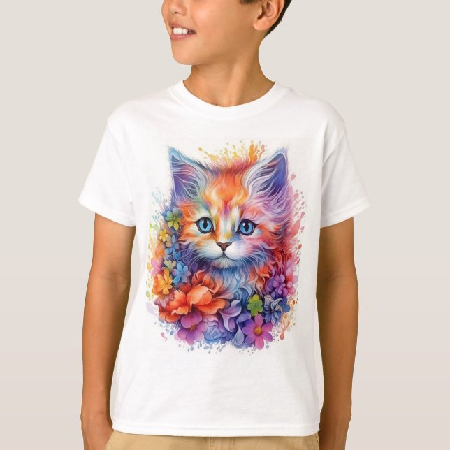 Camiseta Gatitos gemelos (Anverso)