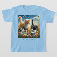 Gatitos jugando en el amor de gatos en el jardín