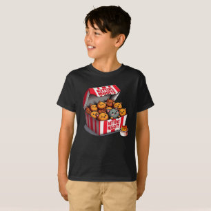 Camiseta Gatitos Nuggets Alimentos Pun Cat Lover Regalo