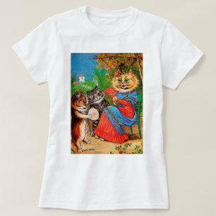 Camiseta Gatitos y damas, Louis Wain