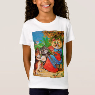 Camiseta Gatitos y damas, Louis Wain