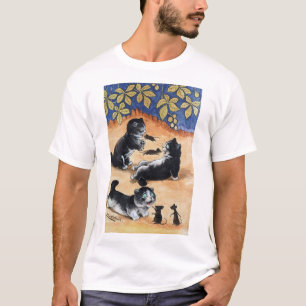 Camiseta Gatitos y ratas, Louis Wain