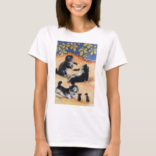 Camiseta Gatitos y ratas, Louis Wain