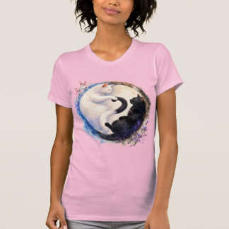 Camiseta Gatitos Ying y Yang