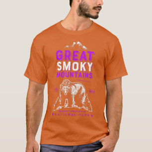 Camiseta Gatlinburg Tennessee Great Smoky Mountains Souveni