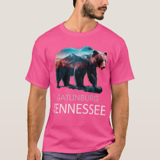 Camiseta Gatlinburg Tennessee Mountains Bear Usa Senderismo