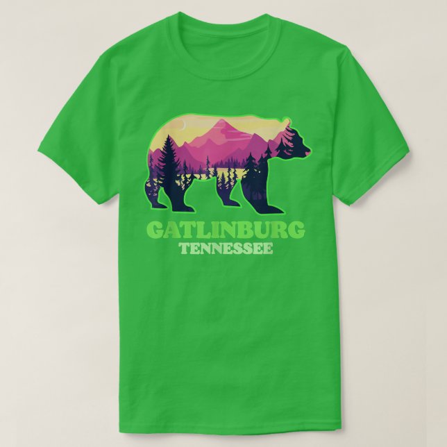 Camiseta Gatlinburg Tennessee Tiene Grandes Montañas Ahumad (Diseño del anverso)