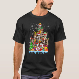 Camiseta Gatmas  Gato Oriental Árbol de Navidad Xmas Chicas