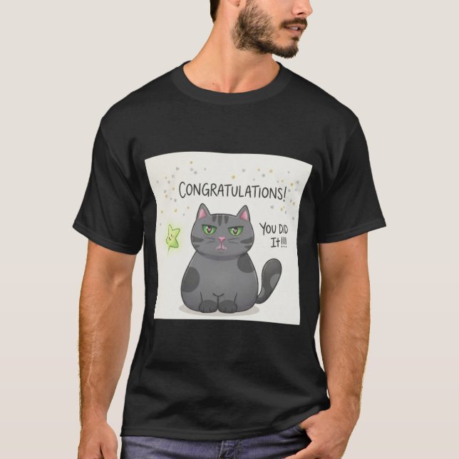 Camiseta Gato  (Anverso)