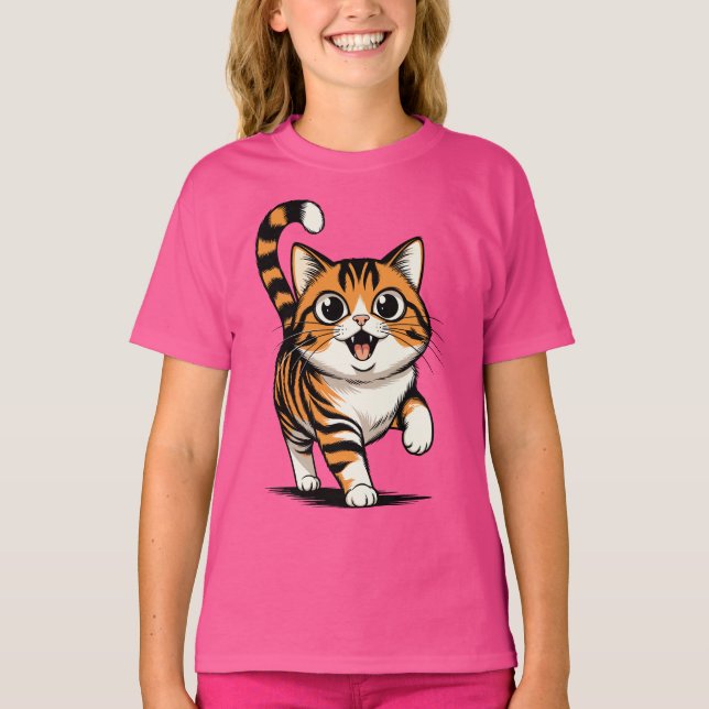 Camiseta gato (Anverso)