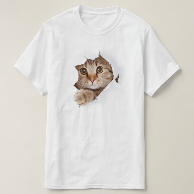 Camiseta Gato (Diseño del anverso)