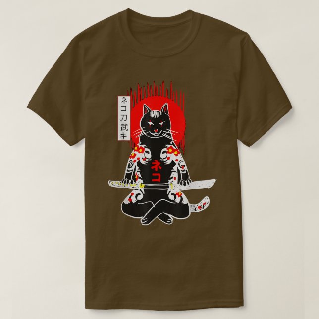 Camiseta Gato (Diseño del anverso)