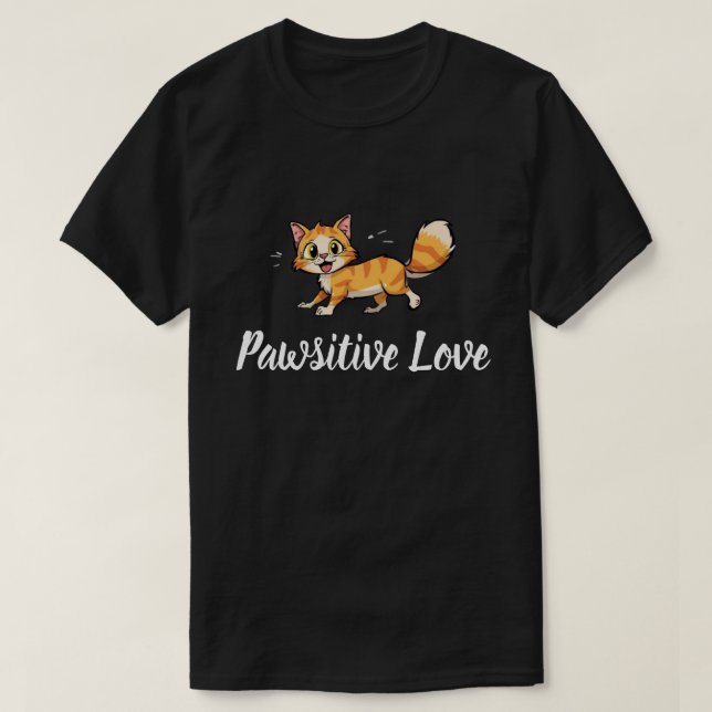 Camiseta gato (Diseño del anverso)
