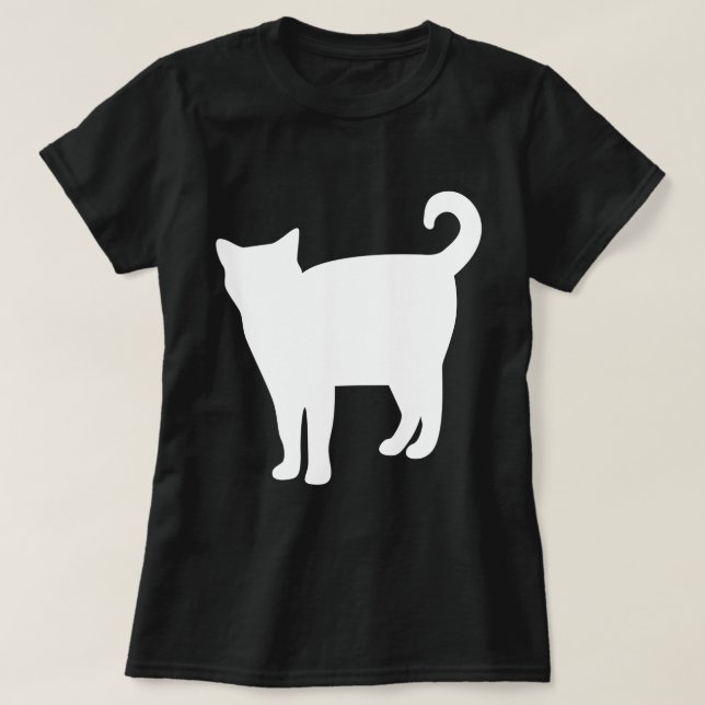 CAMISETA GATO (Diseño del anverso)