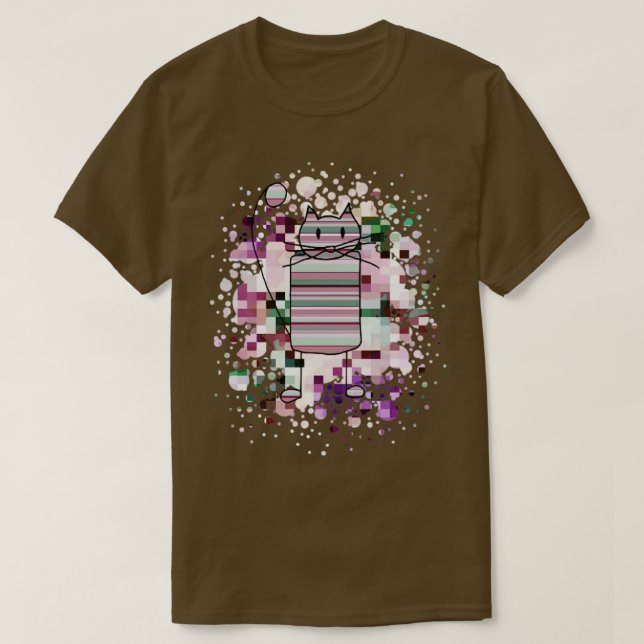 Camiseta gato47 (Diseño del anverso)