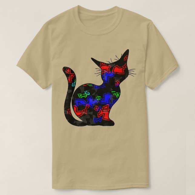 Camiseta gato55 (Diseño del anverso)