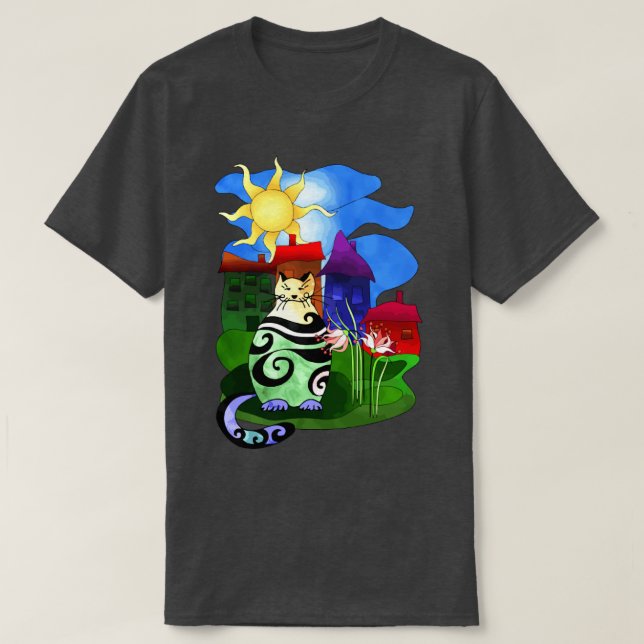 Camiseta gato75 (Diseño del anverso)