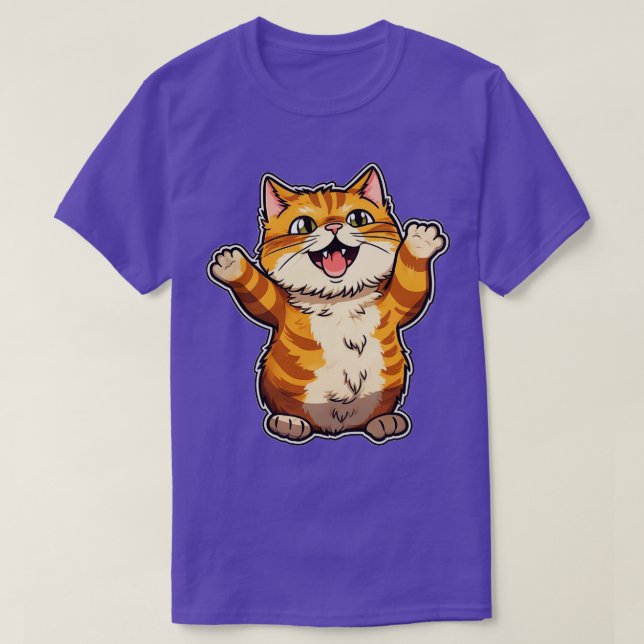 Camiseta Gato 12 (Diseño del anverso)
