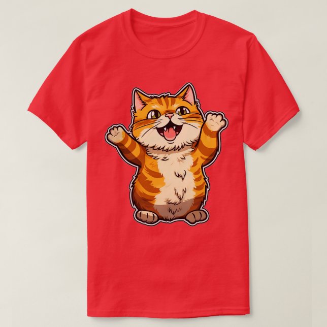 Camiseta Gato 12 (Diseño del anverso)
