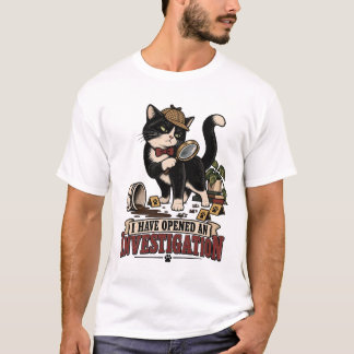 Camiseta Gato abre investigación doméstica